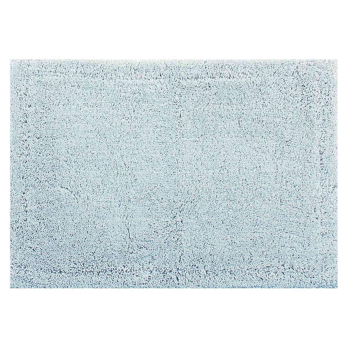 バスマット 実はすごいバスマット 50×70cm ( お風呂マット 足拭きマット 吸水 速乾 抗菌 防臭 すべり止め 洗える 浴室マット バス マット 50×70 さらさら 裏面 防カビ 滑り止め 丸洗い くすみカラー ) 【ブルー】 ブルー