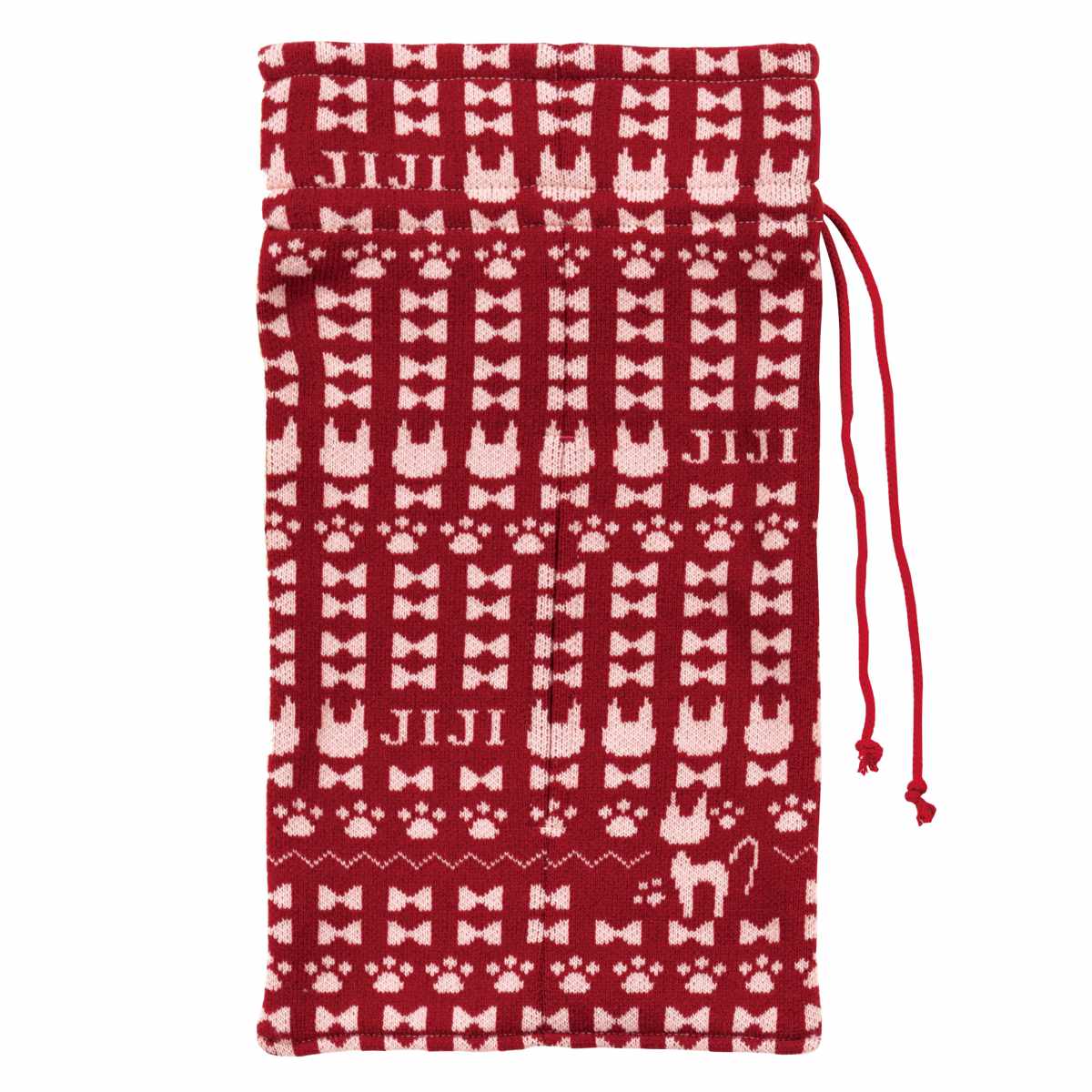 ティッシュケース となりのトトロ 魔女の宅急便 ニットティッシュケース ( 吊り下げ キャラクター 北欧 車 ティッシュカバー リビング インテリア トトロ ネコバス ジジ ニット生地 ペーパータオル ビニール袋 キッチンペーパー ) 【ジジ】 ジジ