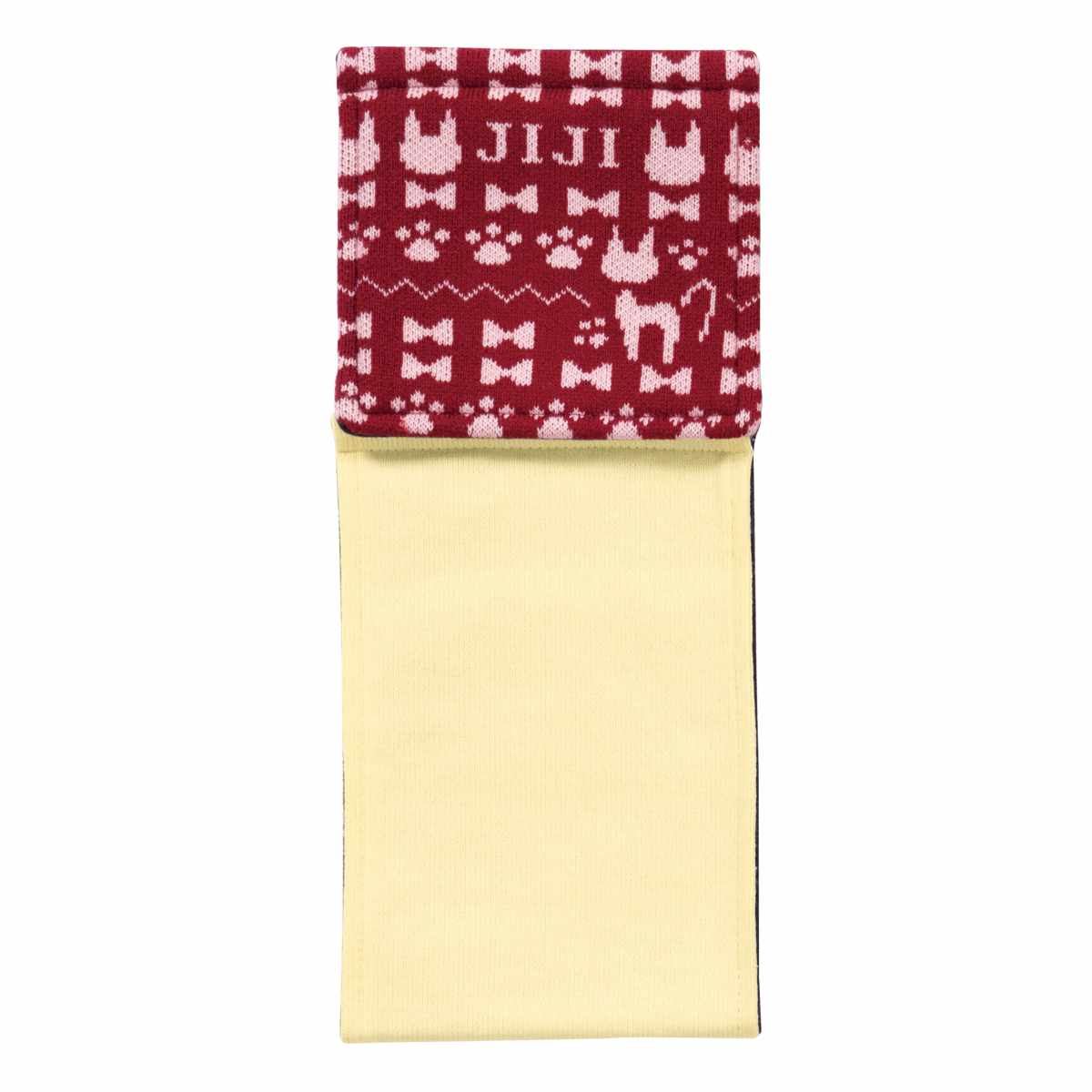 ペーパーホルダーカバー となりのトトロ 魔女の宅急便 ニットペーパーホルダーカバー ( トイレットペーパーカバー ペーパーホルダー 予備 洗える トトロ ネコバス ジジ トイレタリー ホルダーカバー 取付簡単 洗濯OK ニット生地 ) 【ジジ】 ジジ