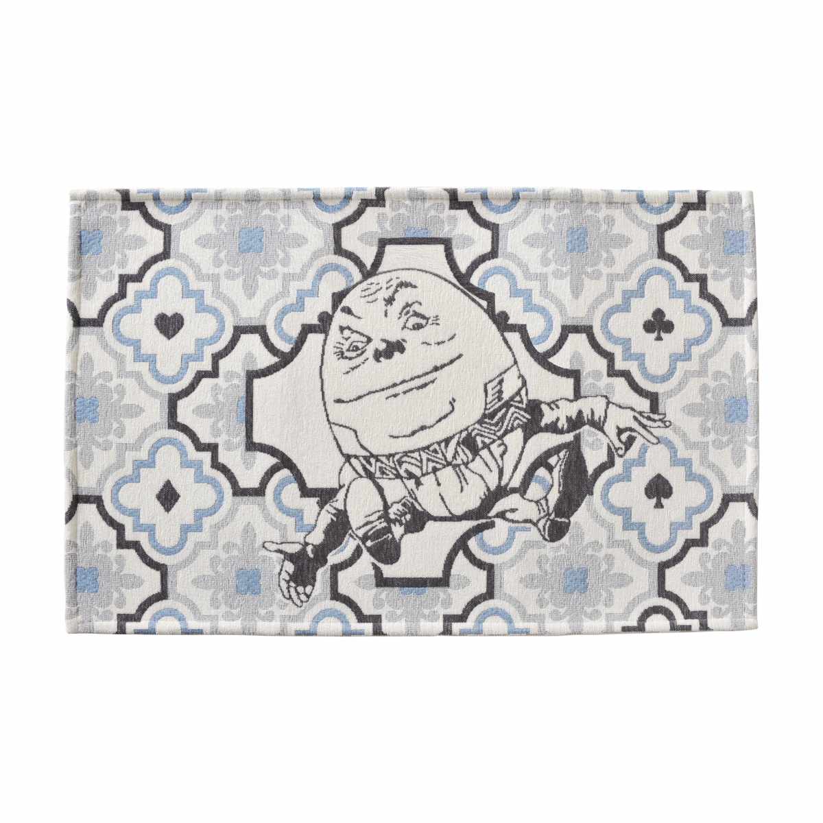 マット インテリアマット ハンプティダンプティ ( 玄関マット インテリアマット 多目的マット エントランスマット 滑り止め加工 滑り止め お手入れ簡単 ベッドサイド 手洗い可能 インテリア フリーマット 洗面 )