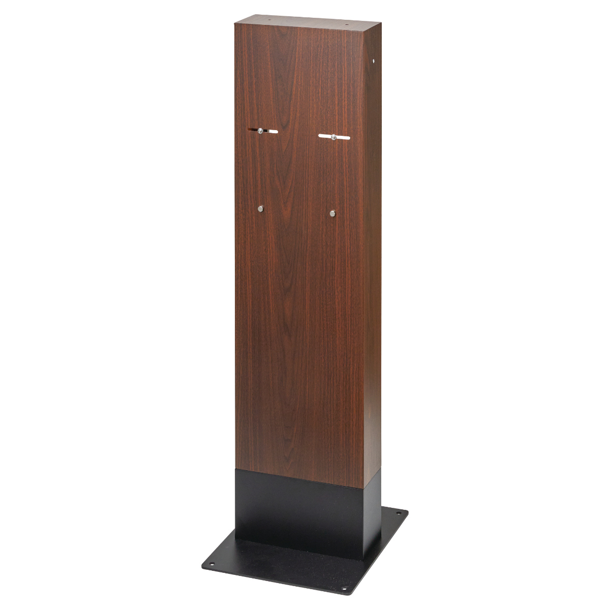 ポストスタンド GALVA ウォールナット ( ポスト専用スタンド ポスト用スタンド スタンド ポスト 郵便受け 新聞受け メールボックス 自立式 置き型 一戸建て 屋外 玄関 スタンドのみ 脚 台 )