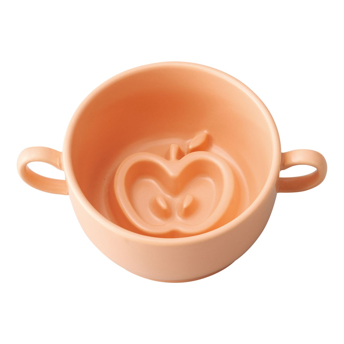 ペット フードボール S 磁器 早食い防止 ( 食器 エサ皿 餌皿 早食い防止ボウル フードボウル エサ 餌入れ ご飯入れ 犬用食器 猫用食器 ペット用 ペット用品 ) 【リンゴ】 リンゴ