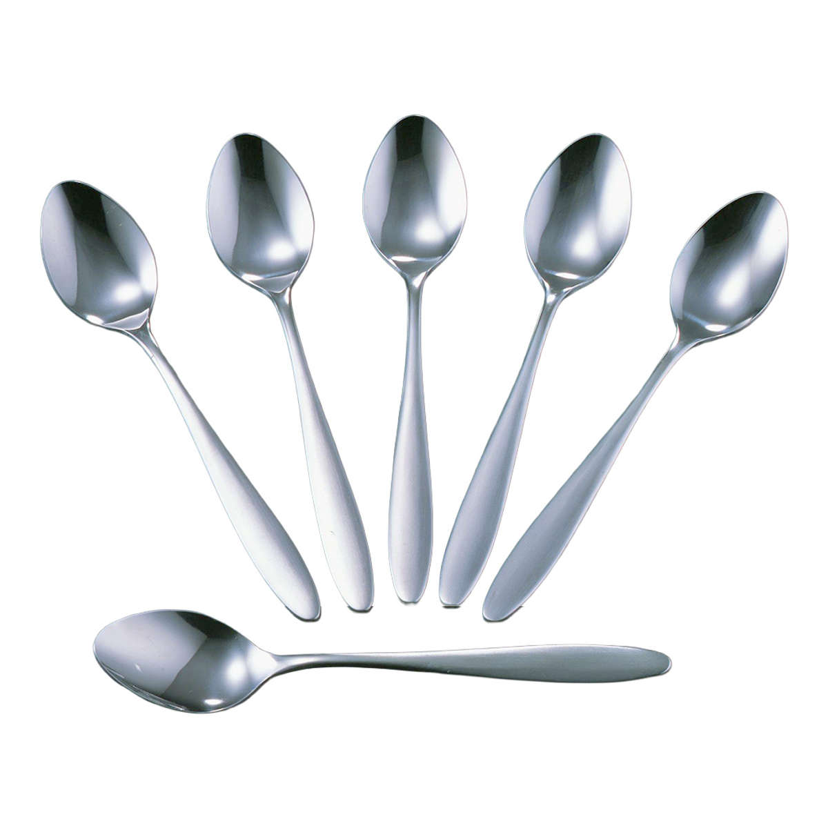 スプーン TSUBAME コーヒースプーン 5本+1本 日本製 ( ステンレス ティースプーン デザート 燕三条 スプーンセット カトラリーセット カトラリー シンプル おしゃれ モダン )