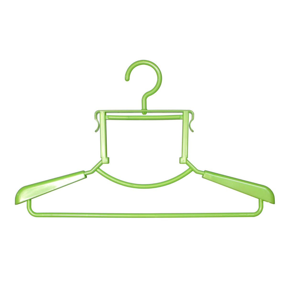 洗濯ハンガー Livido ハイネックハンガー ハイネック用 ( ハンガー 衣類ハンガー ハイネック パーカー フード付き 乾きやすい 衣類収納 洋服 ネクタイ ストール 型崩れ防止 シンプル カラフル ) 【パールグリーン】 パールグリーン