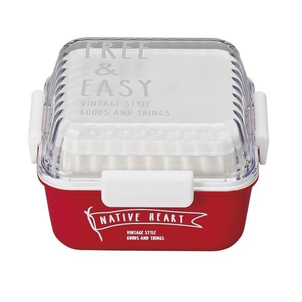 Dショッピング お弁当箱 2段 4点ロック 保冷剤付き Native Heart スクエアmcランチ クリア Free Easy 510ml 弁当箱 ランチボックス 食洗機対応 レンジ対応 女子 大人 正方形 おしゃれ 二段 食洗機ok レンジok 二段弁当箱 コンパクト ロゴ入り レッド Dショッピング お弁当箱 2段 4点ロック 保冷剤付き Native Heart スクエアmcランチ クリア Free Easy 510ml 弁当箱 ランチボックス 食洗機対応 レンジ対応 女子 大人 正方形 おしゃれ 二段 食洗機ok レンジok 二段弁当箱 コンパクト ロゴ入り レッド