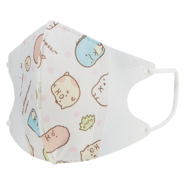 Dショッピング 立体マスク 10枚入り 子ども用 すみっコぐらし 子供 マスク 子ども用マスク 3層構造 花粉 風邪 ほこり 不織布 使い捨て 立体 キッズマスク キャラクター カテゴリ の販売できる商品 リビングート ドコモの通販サイト