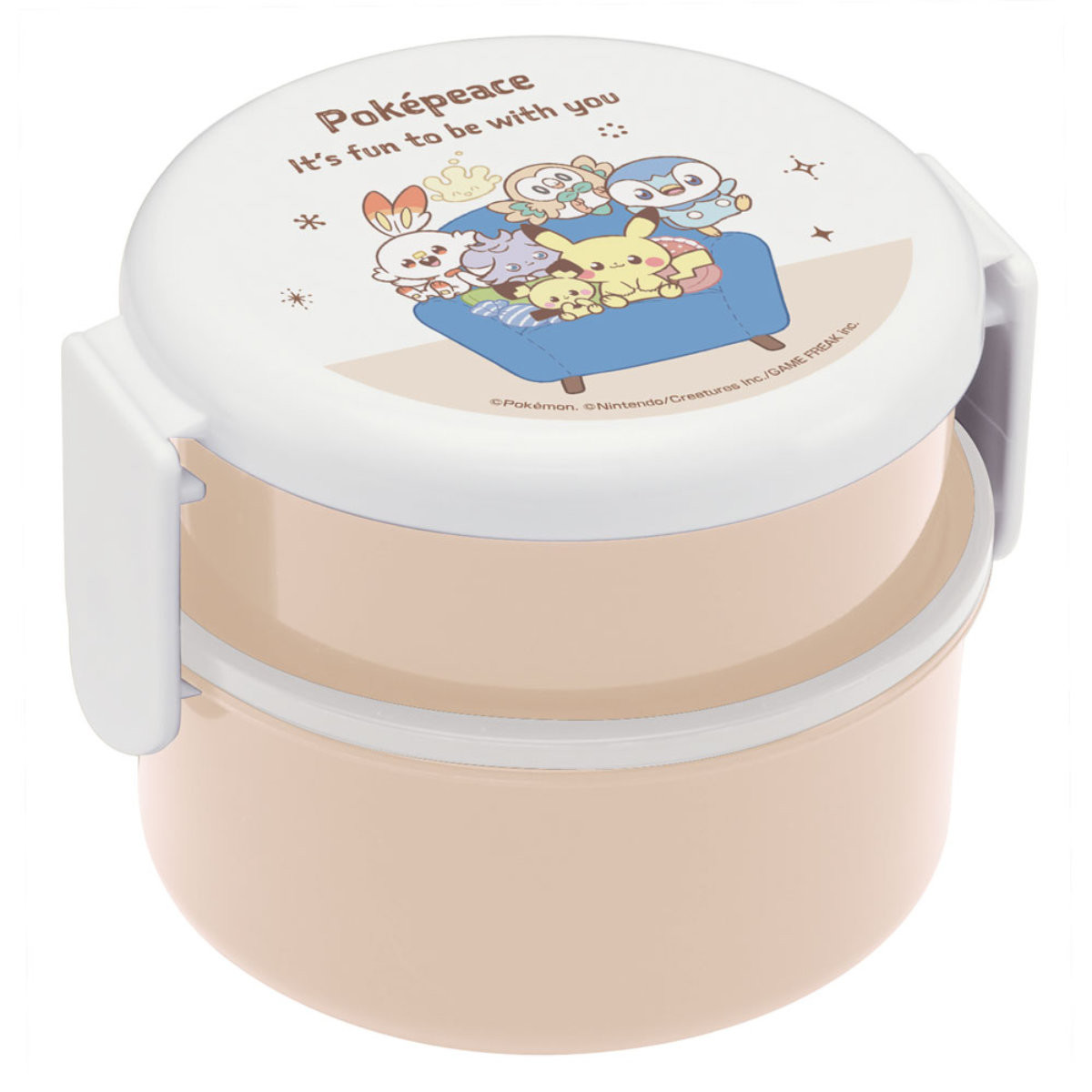 ポケットモンスター 弁当箱 ポケピース 6個 dショッピング |弁当箱 2段