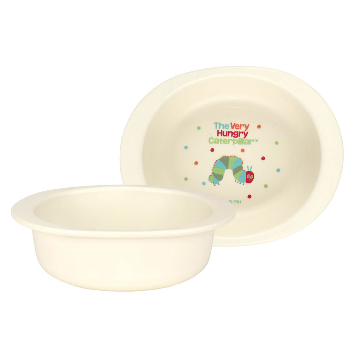 ベビー食器 PP製 小鉢 キャラクター ( ディズニー プーさん ダンボ ミッキー&フレンズ はらぺこあおむし いないいないばあっ ドラえもん ディズニー100周年 ファンターネ マイメロディ くまのがっこう リラックマ 抗菌 子供用 ) 【はらぺこあおむし】 はらぺこあおむし
