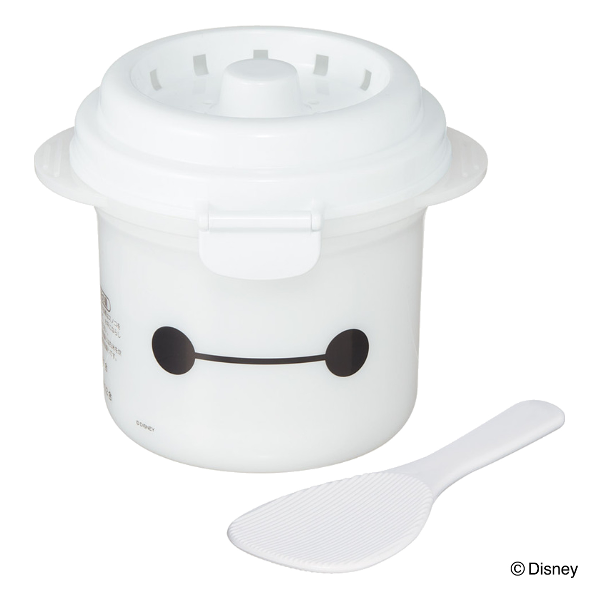 ご飯メーカー 1合 電子レンジ調理器 電子レンジ炊飯 ( ご飯 メーカー 炊飯器 炊飯鍋 炊き 蒸し器 容器 しゃもじ付き レンジ調理器 レンジ調理 便利グッズ キャラクター ) 【ベイマックス】 ベイマックス