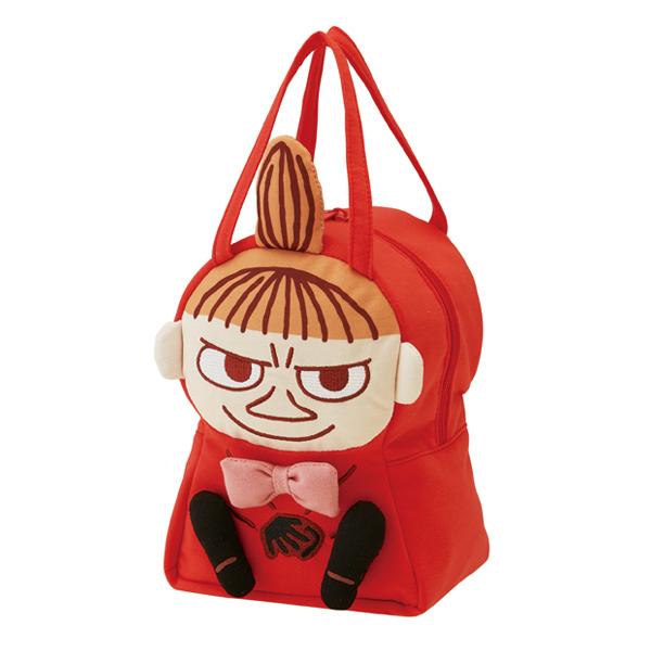 ダイカットバッグ リトルミイ ミイ ムーミン スエット素材 バッグ かばん キャラクター ( 子供用カバン 子供 スウェット素材 鞄 ダイカット カバン 子ども用 子供用 キッズ 持ち手付き ランチバッグ お弁当バッグ ちびのミイ みい )