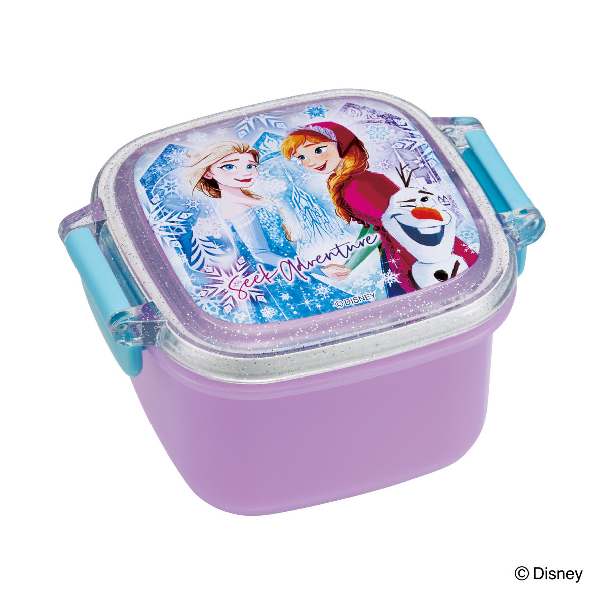弁当箱 160ml 抗菌ミニタイトウェア アナと雪の女王25 ( アナと雪の女王 デザートケース 食洗機対応 レンジ対応 抗菌 日本製 果物ケース 食洗機OK レンジOK ランチボックス キッズ お弁当 弁当 一段 2点ロック )