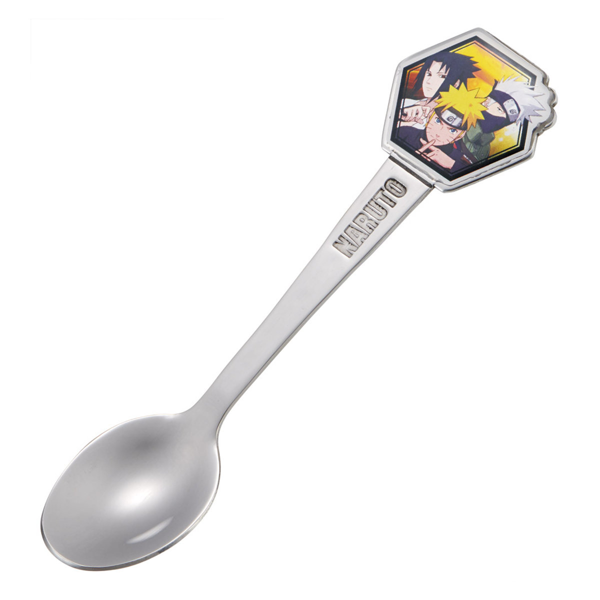 スプーン ステン子供ダイカットスプーン NARUTO ( ナルト ステンレス 食洗機対応 キャラクター 子ども用スプーン キッズスプーン カトラリー かわいい ステンレス製 キャラ 自宅用 保育園 給食 キッズ ジュニア )