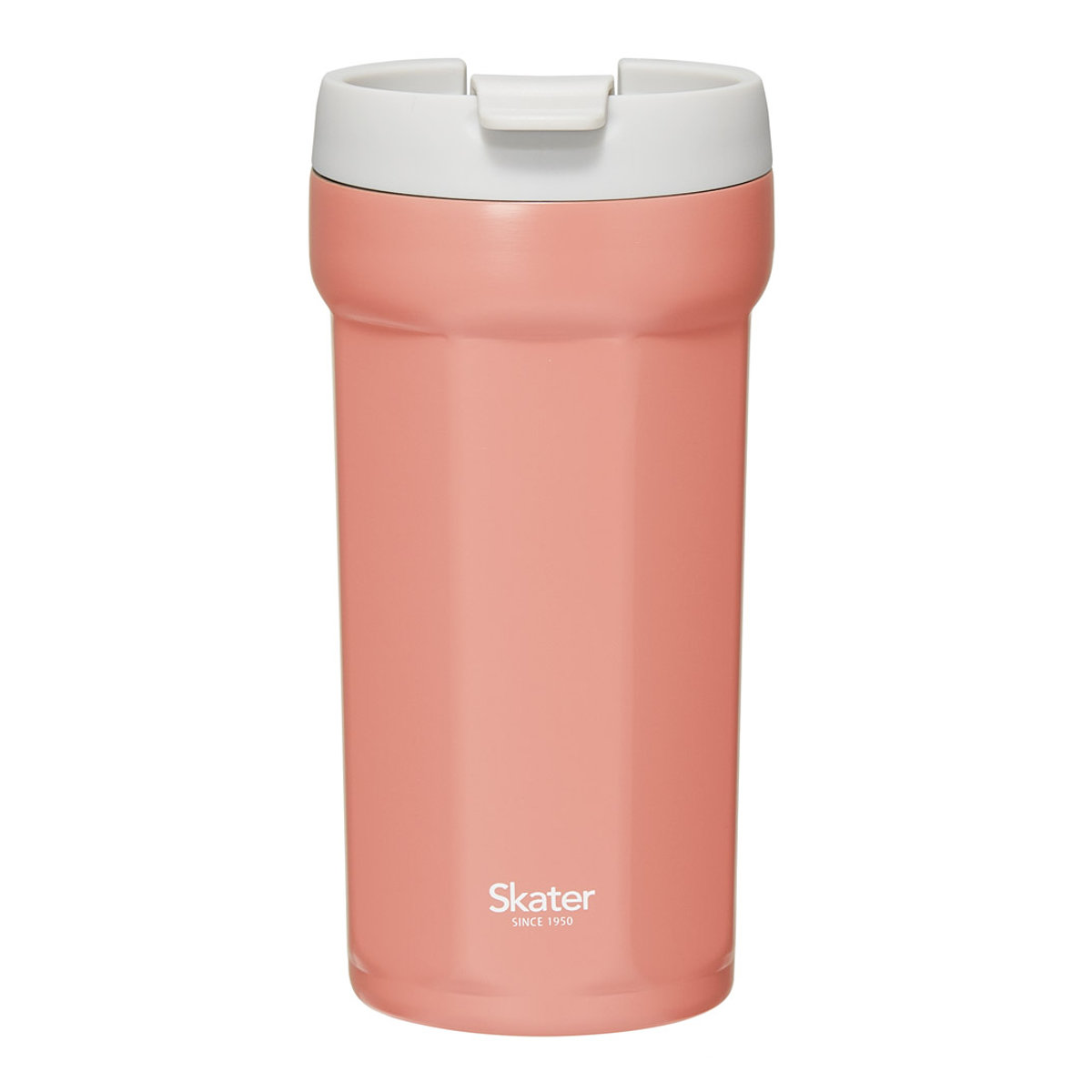 タンブラー 350ml 八角形ステンレスタンブラー ( ステンレス 真空断熱 二重構造 保冷 保温 コップ カップ おしゃれ かわいい シンプル コーヒー 紅茶 ティータイム オフィス 会社 デスクワーク ) 【テラコッタオレンジ】 テラコッタオレンジ