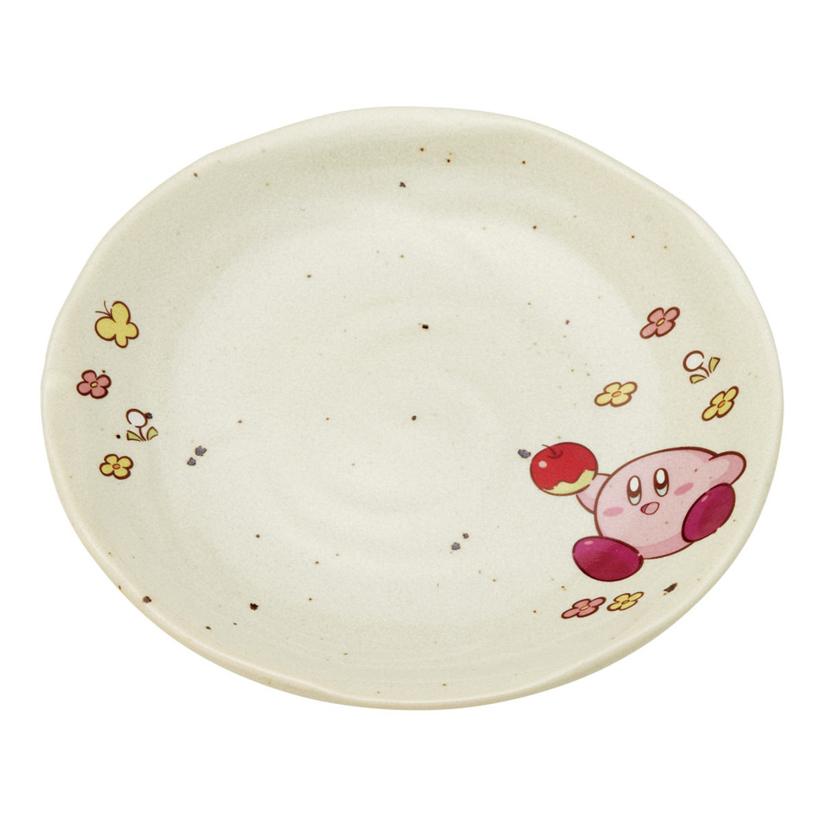 皿 美濃焼 小皿 星のカービィ ピクニック ( カービィ お皿 プレート 陶磁器 13.2cm 食洗機対応 日本製 取り皿 キャラクター かわいい 取皿 菓子皿 取り分け皿 ケーキ デザート )