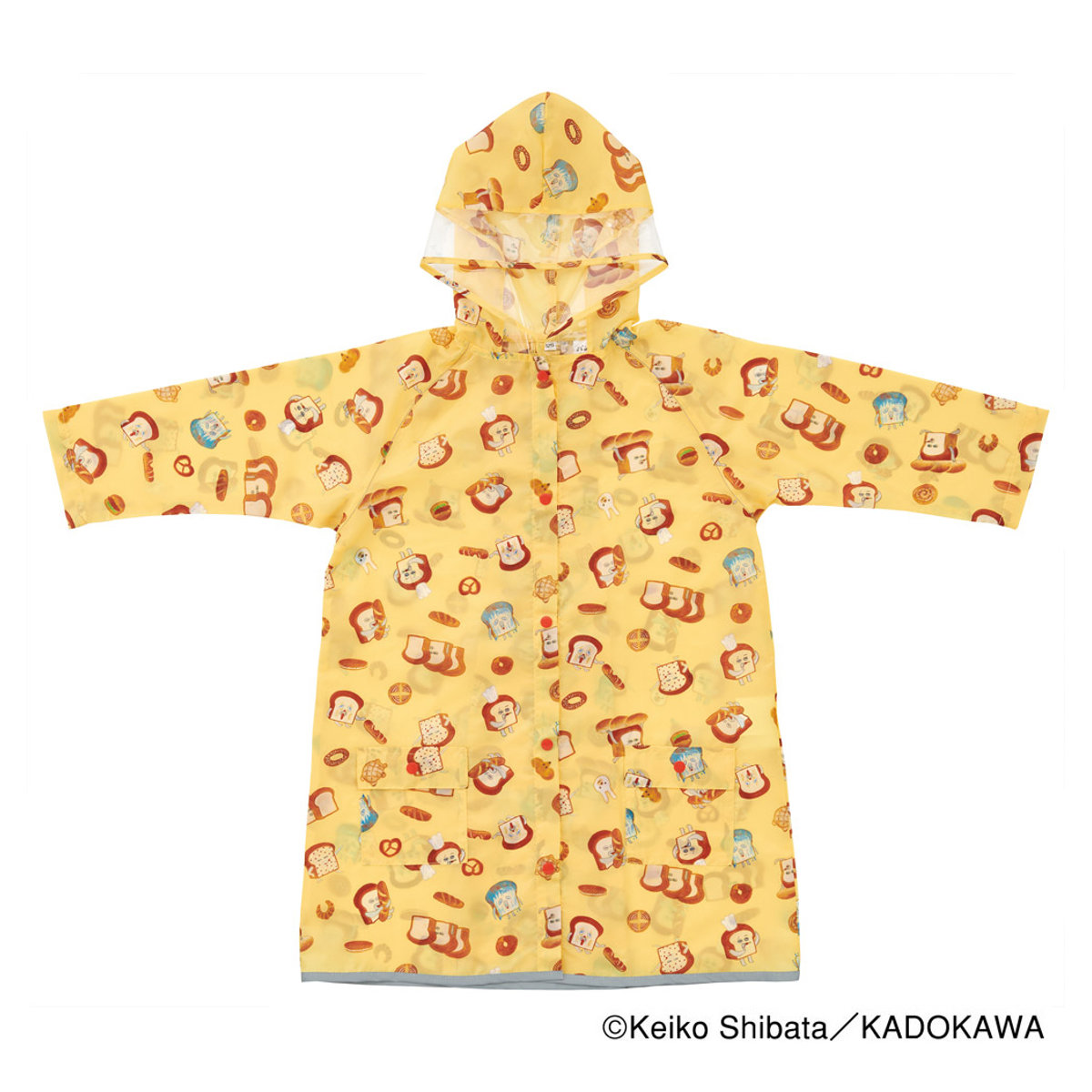 レインコート リュック・ランドセルが背負えるレインコート キッズ 子供用 ( 110~125cm かっぱ 雨具 レインウェア ランドセル リュック 対応 男の子 女の子 幼稚園 保育園 通園 雨合羽 入園 入学 準備 レイングッズ キャラクター ) 【パンどろぼう】 パンどろぼう