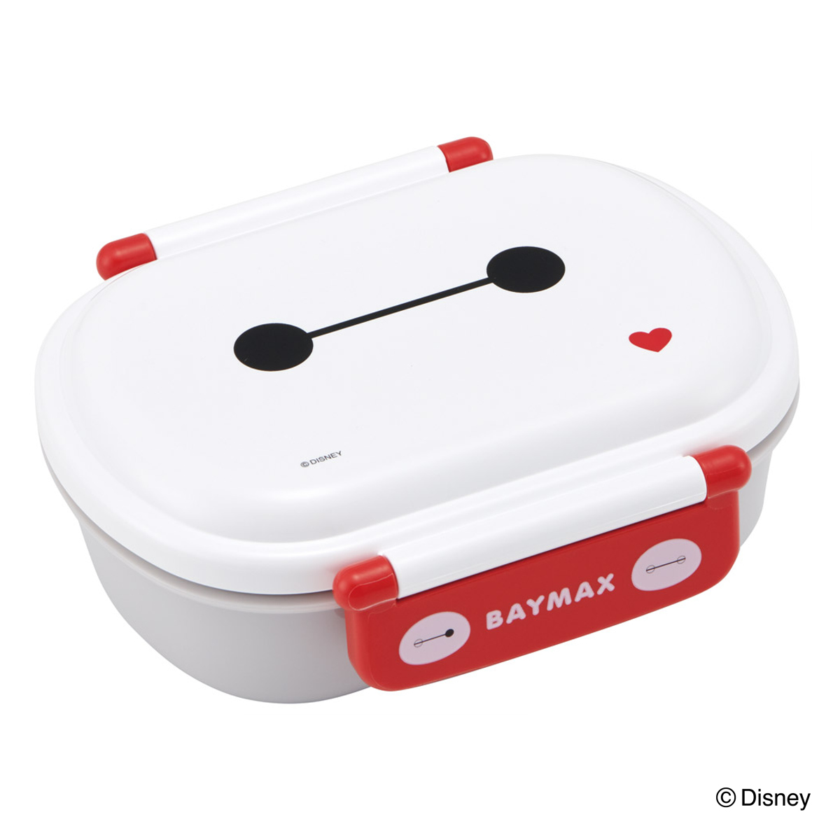 弁当箱 360ml 抗菌ふわっとタイトラン ベイマックス25 ( ランチボックス 食洗機対応 レンジ対応 抗菌 日本製 ドーム蓋 キッズ 子供 食洗機OK レンジOK お弁当 弁当 一段 2点ロック 銀 AG 抗菌加工 )