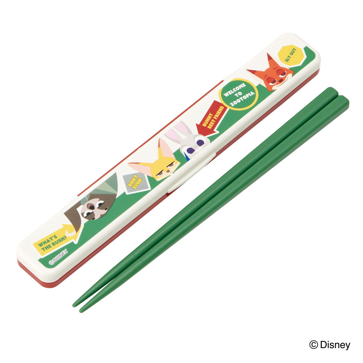 箸箱セット 抗菌音の鳴らない箸箱セット ズートピア ワッペン ( 箸 お箸 箸箱 セット 抗菌 食洗機対応 大人用 日本製 食洗器OK 音が鳴らない カトラリーセット 持ち運び 携帯 カトラリー お箸セット 通勤 通学 )