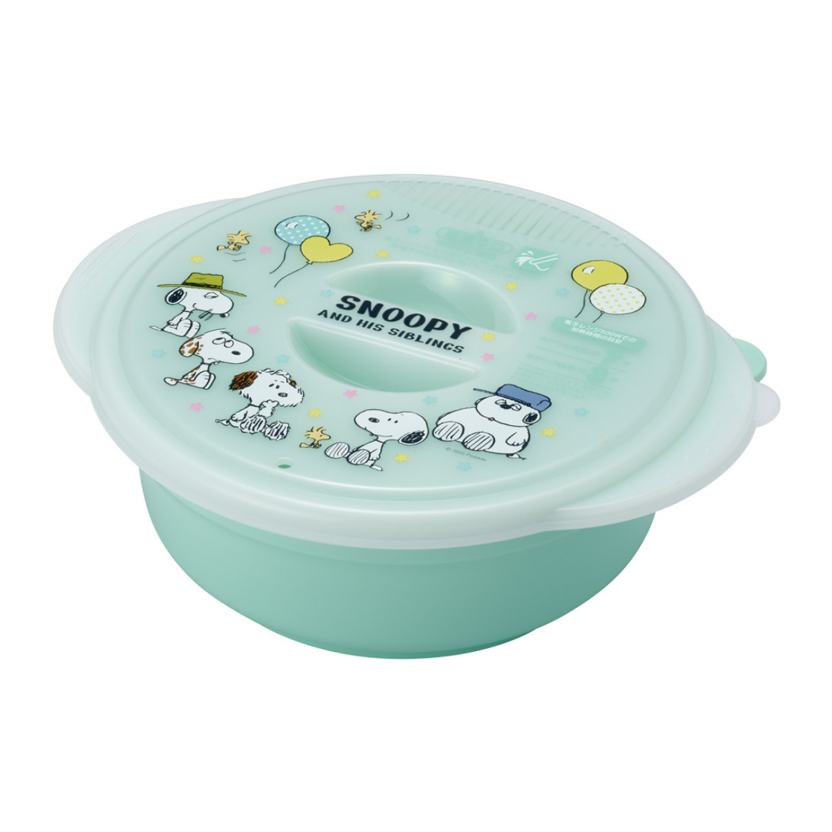 即席ラーメンメーカー スヌーピーバルーン 電子レンジ調理器 ( レンジ調理器 レンジ調理 電子レンジ専用調理器 電子レンジ料理 電子レンジ調理 簡単調理 火を使わない 便利グッズ キャラクター )