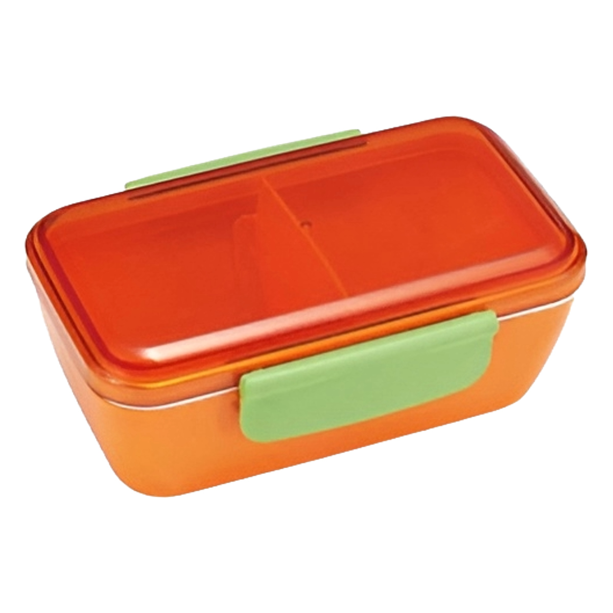 お弁当箱 スタイリッシュランチボックス マルシェ 1段 530ml ( お弁当 レンジ対応 食洗機対応 おしゃれ ランチボックス コンテナ レンジOK 食洗機OK 弁当 弁当箱 ドーム型 ピクニック ドーム蓋 子ども 日本製 ) 【にんじん】 にんじん