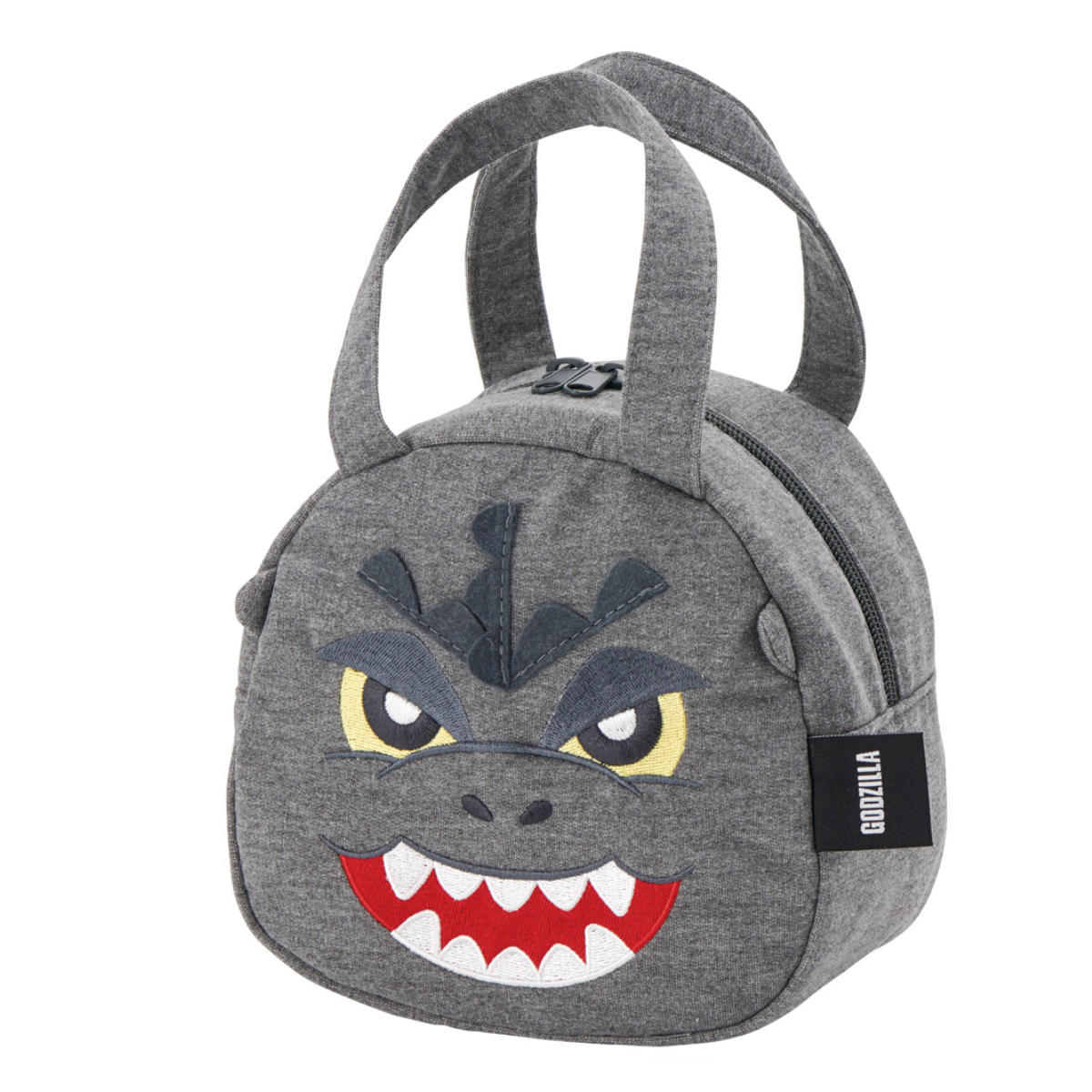 ランチバッグ スエット素材ダイカットバッグ ゴジラ ( お弁当袋 子供用カバン 子供 スウェット素材 鞄 ダイカット カバン 子ども用 子供用 キッズ 持ち手付き お弁当バッグ バッグ かばん )