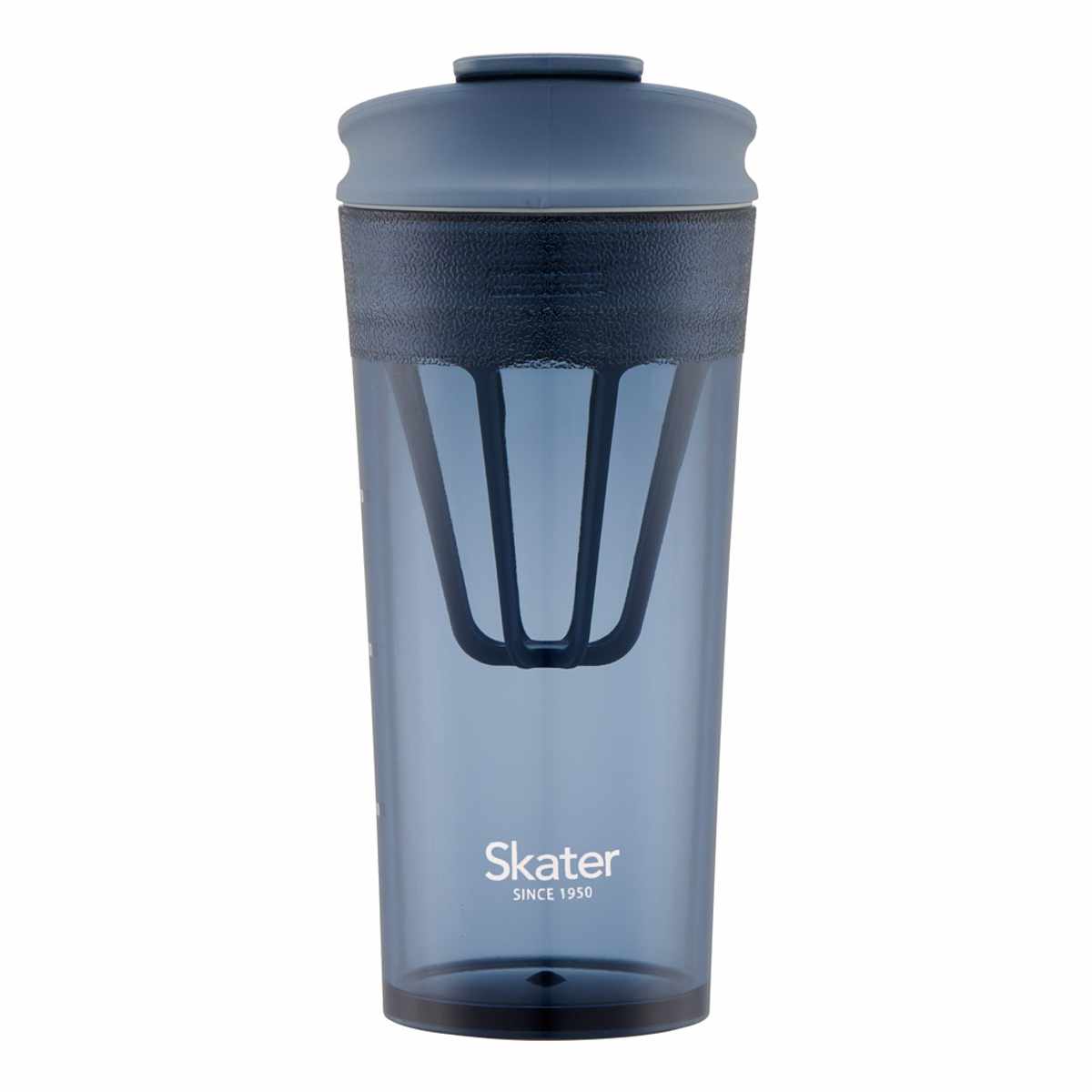 タンブラー 420ml シェイカー付タンブラー ( ボトル 持ち運び プロテイン カップ シンプル おしゃれ ふた付き ) 【グレー】 グレー