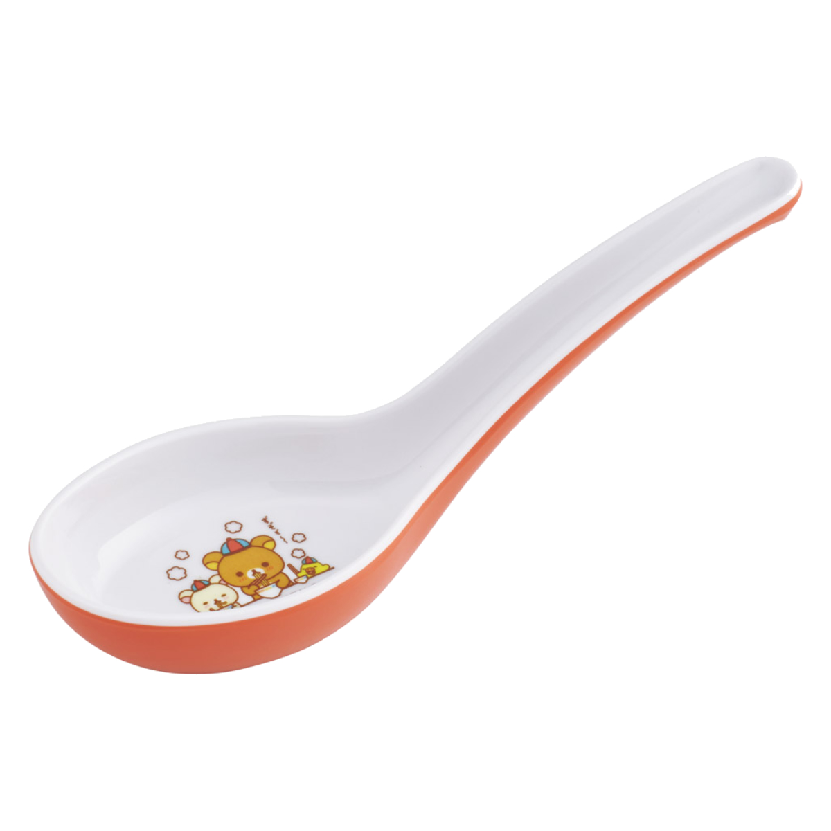 れんげ メラミンレンゲ リラックマ ( 食洗機対応 レンゲ キャラクター 中華 食器 中華食器 キッズ 子供 子ども ラーメン チャーハン 炒飯 )