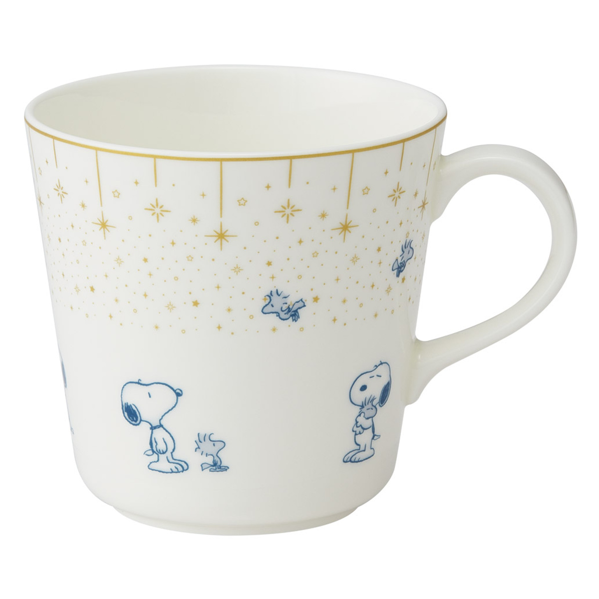 マグカップ マグ 大 スヌーピー ( SNOOPY 電子レンジ対応 食洗機対応 日本製 磁器 カップ コップ ソーサー キャラクター かわいい ) 【A】 A