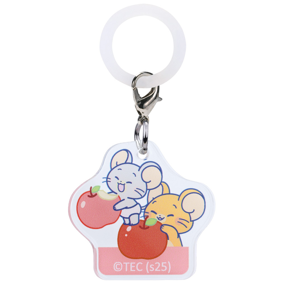 キーチャーム アンブレラマーカー とむとじぇりーごっこ ( トムとジェリー ジェリー タフィー アンブレラチャーム 杖 ホルダー 持ち手 ストラップ キーホルダー チャーム アンブレラ マーカー 傘マーカー かわいい 盗難防止 通学 )