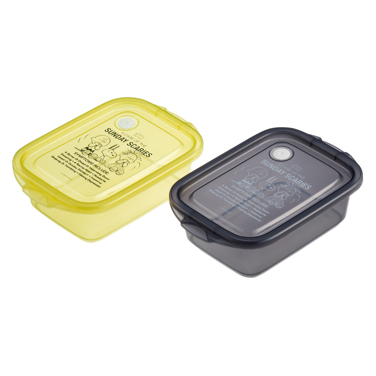 弁当箱 500ml 2個入抗菌シールボックスM2P スヌーピー グッドネス75周年 ( お弁当箱 抗菌 シールボックス 2個セット レンジ対応 保存容器 2個 セット 抗菌加工 ランチボックス 電子レンジ 対応 1段 アウトドア )