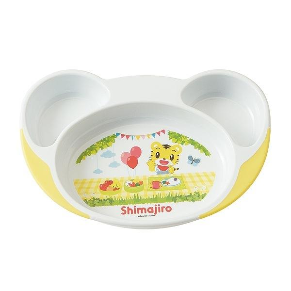 Dショッピング ランチプレート 23cm しまじろう ランチ皿 食器 キャラクター 電子レンジ対応 食洗機対応 仕切り皿 ベビー食器 赤ちゃん すくいやすい 7ヶ月 カテゴリ 小皿プレート お茶碗の販売できる商品 リビングート ドコモの通販サイト