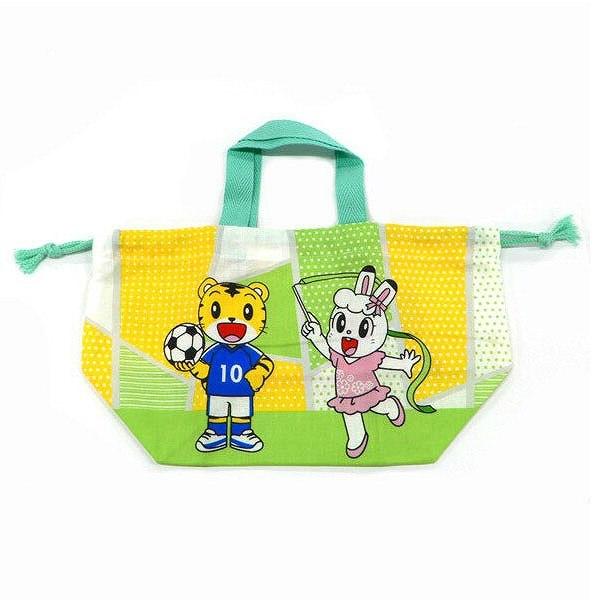 Dショッピング 弁当袋 ランチ巾着 しまじろう スポーツ 子供 人気 巾着 幼稚園 保育園 給食袋 キャラクター 子供用お弁当袋 お弁当グッズ キッズ ランチグッズ 給食 入園準備 通園 通学 巾着袋 マチ付 カテゴリ 弁当箱の販売できる商品 リビングート