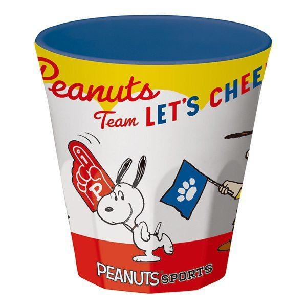 Dショッピング タンブラー コップ 270ml ピーナッツ レッツチア スヌーピー プラスチック キャラクター メラミン カップ メラミン食器 Snoopy Peanuts メラミンカップ 割れにくい 樹脂製 カテゴリ ベビーカップ マグセットの販売できる商品 リビングート