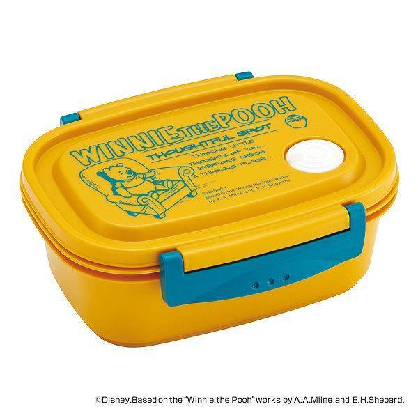 Dショッピング お弁当箱 1段 2点ロック ラク軽弁当箱 ｍ くまのプーさん 550ml ランチボックス 弁当箱 保存容器 レンジ対応 食洗機対応 冷凍 プーさん レンジok 食洗機ok キャラクター 一段弁当箱 一段 弁当 二点ロック 軽い 軽量 カテゴリ 弁当箱の販売できる
