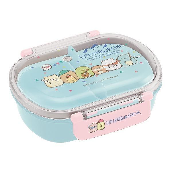 Dショッピング お弁当箱 1段 抗菌 プラスチック ふわっとタイトランチボックス すみっコぐらし キャンプ 360ml 子供 すみっこぐらし 弁当箱 キッズ 食洗機対応 レンジ対応 一段 ランチボックス 子供用 小さい お弁当 弁当 幼稚園 保育園 Ag カテゴリ 弁当箱の