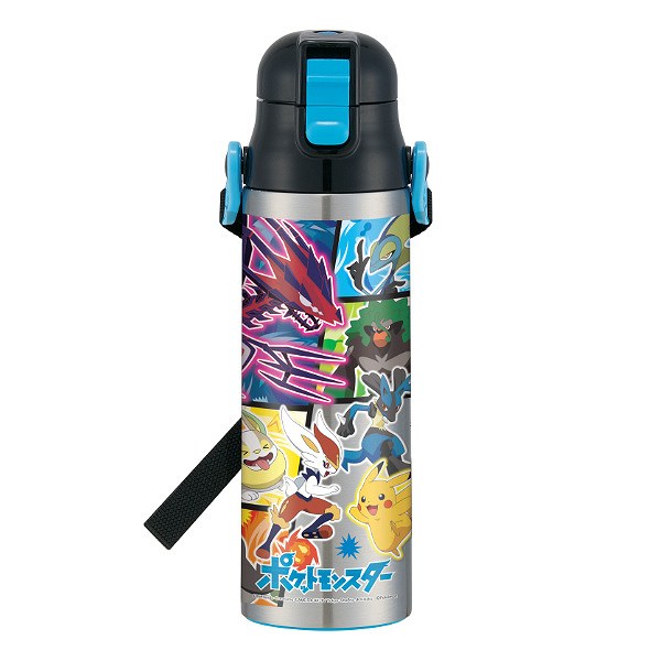 Dショッピング 水筒 直飲み ステンレス 超軽量 ポケットモンスター 580ml 子供 ポケモン ワンタッチボトル ステンレスボトル 保冷 直のみ キッズ 肩 ショルダー ベルト 幼稚園 保育園 子供用 軽い キャラクター ワンタッチ カテゴリ 水筒の販売できる商品