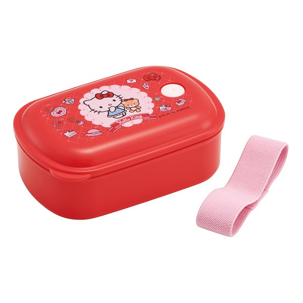 Dショッピング お弁当箱 1段 抗菌 380ml パッキン一体型 ふわっと ハローキティ おしゃれガール キティ 弁当箱 食洗機対応 レンジ対応 子供 ランチボックス 一段 お弁当 弁当 抗菌加工 Ag キッズ 子供用 小さい 幼稚園 保育園 キャラクター カテゴリ 弁当箱の