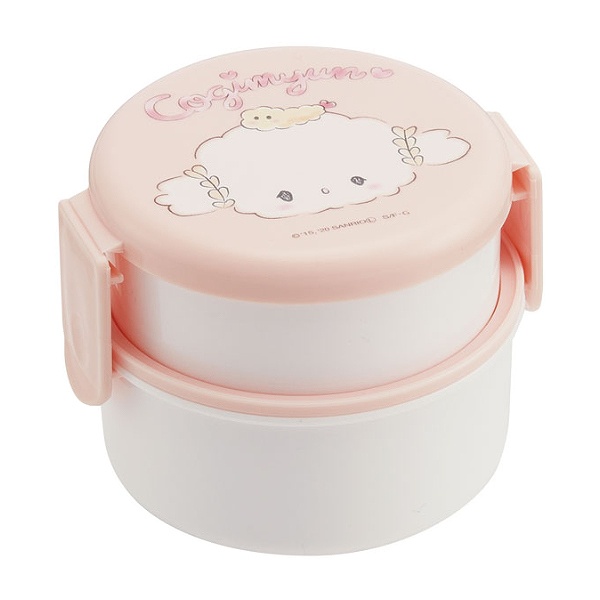Dショッピング お弁当箱 1段 500ml 丸型 ランチボックス こぎみゅん 弁当箱 ランチボックス レンジ対応 フォーク付き レンジok お弁当 弁当 二段 二段弁当箱 入れ子式 キャラクター サンリオ カテゴリ 弁当箱の販売できる商品 リビングート