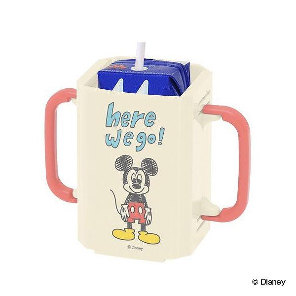 Dショッピング ドリンクホルダー 紙パックホルダー ミッキーマウス スケッチ 両手 ハンドル付き 子供用 キャラクター 折りたたみ式 お弁当グッズ 子供用食器 ベビー用品 ミッキー ディズニー カテゴリ ベビーカップ マグセットの販売できる商品 リビングート