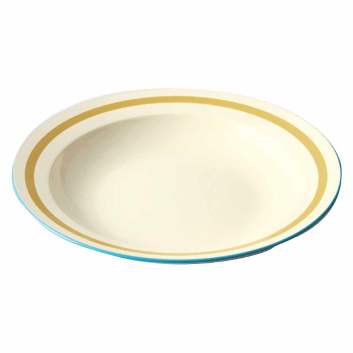 クーププレート 18cm Linea ( 食洗機対応 電子レンジ対応 深皿 皿 お皿 中皿 軽い 割れにくい ピラフ チャーハン サラダ 煮込み料理 おしゃれ ) 【イエロー】 イエロー