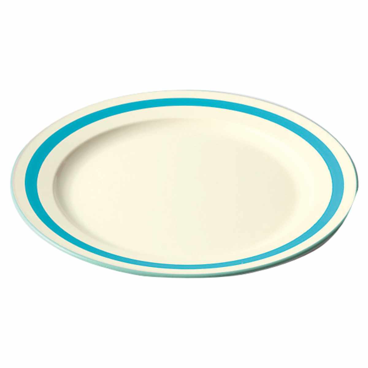 プレート 24cm Linea ( 食洗機対応 電子レンジ対応 皿 お皿 大皿 平皿 軽い 割れにくい ワンプレート モーニングプレート 盛り皿 メイン料理 おしゃれ ) 【ブルー】 ブルー