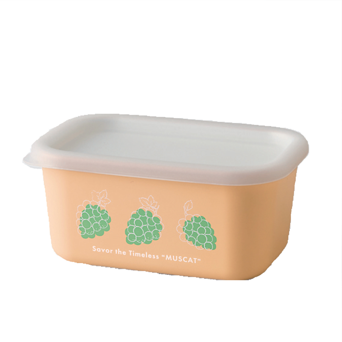 保存容器 コレフル スクエアストッカー 角型 330ml ( 保存 容器 密閉 プラスチック お弁当箱 サイドケース レンジ対応 デザート容器 日本製 レンジOK 食洗機OK フードケース コンテナ 作り置き シール蓋 深型 小さめ コンパクト ) 【マスカット】 マスカット