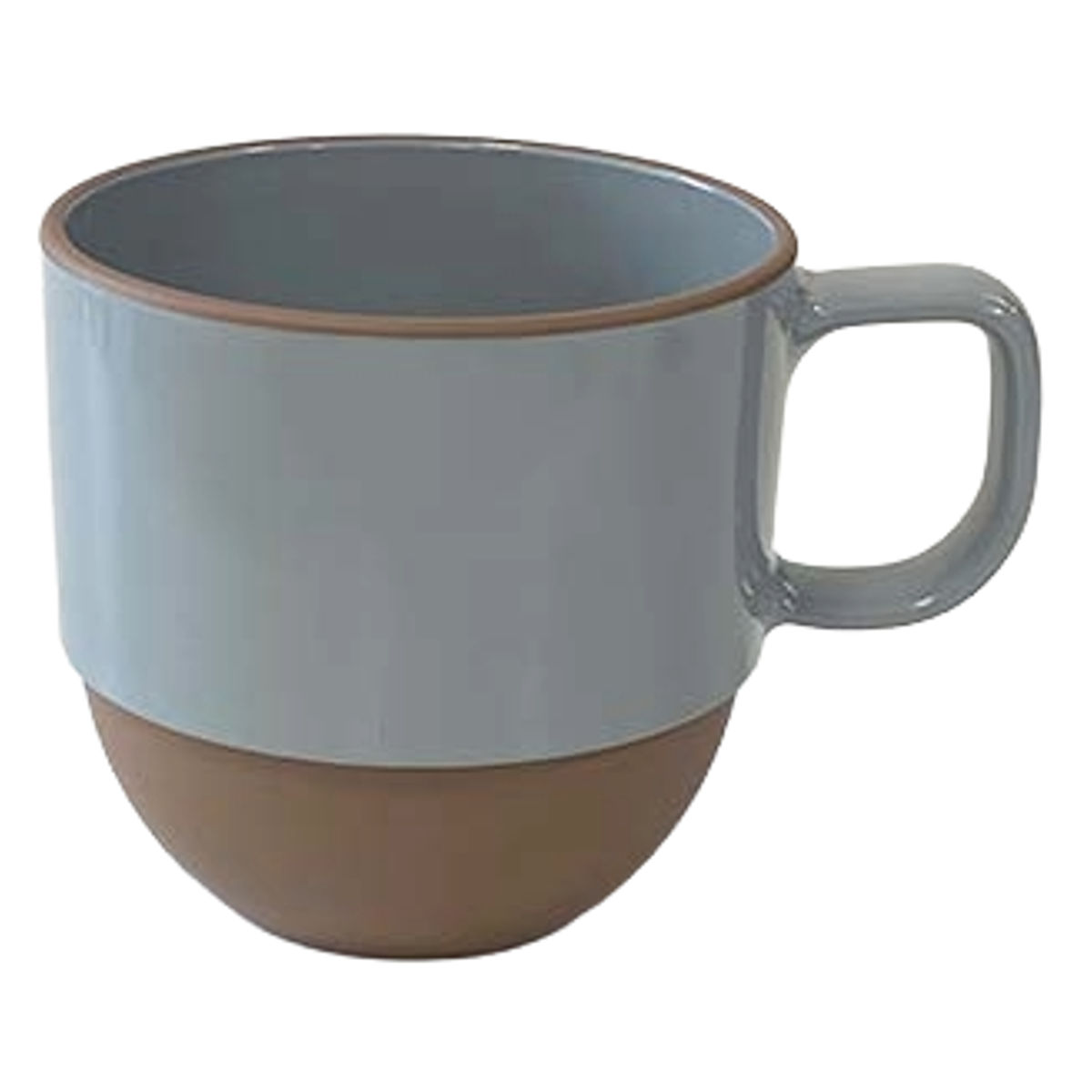 マグカップ SOLEA MUG CUP ( 330ml 電子レンジ対応 食洗機対応 樹脂 プラスチック マグ マグコップ カップ 食器 日本製 軽い 割れにくい おしゃれ シンプル モダン ) 【グレー】 グレー