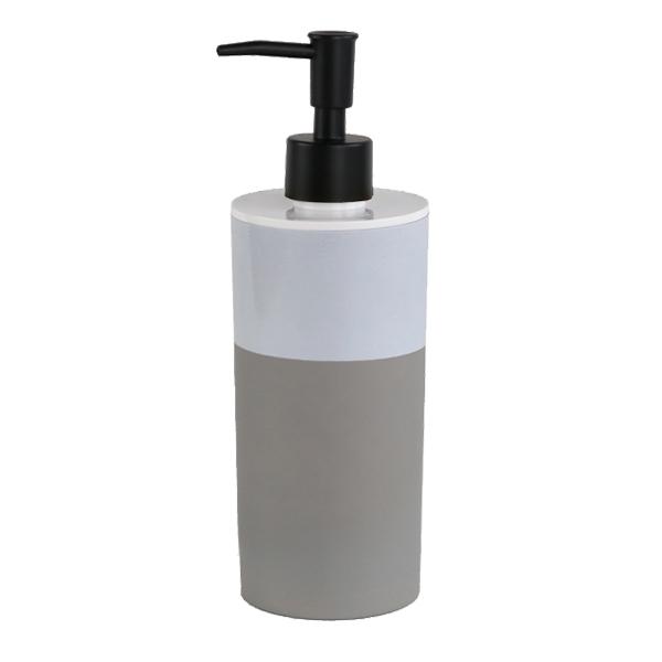 Dショッピング ディスペンサー Terra Cotta グレー 詰め替えボトル ディスペンサーボトル シャンプー 詰め替え ボトル シャンプーボトル コンディショナー ボディソープ ボディーソープ 詰替え容器 洗面用品 日用品 生活雑貨 雑貨 ホワイト カテゴリ