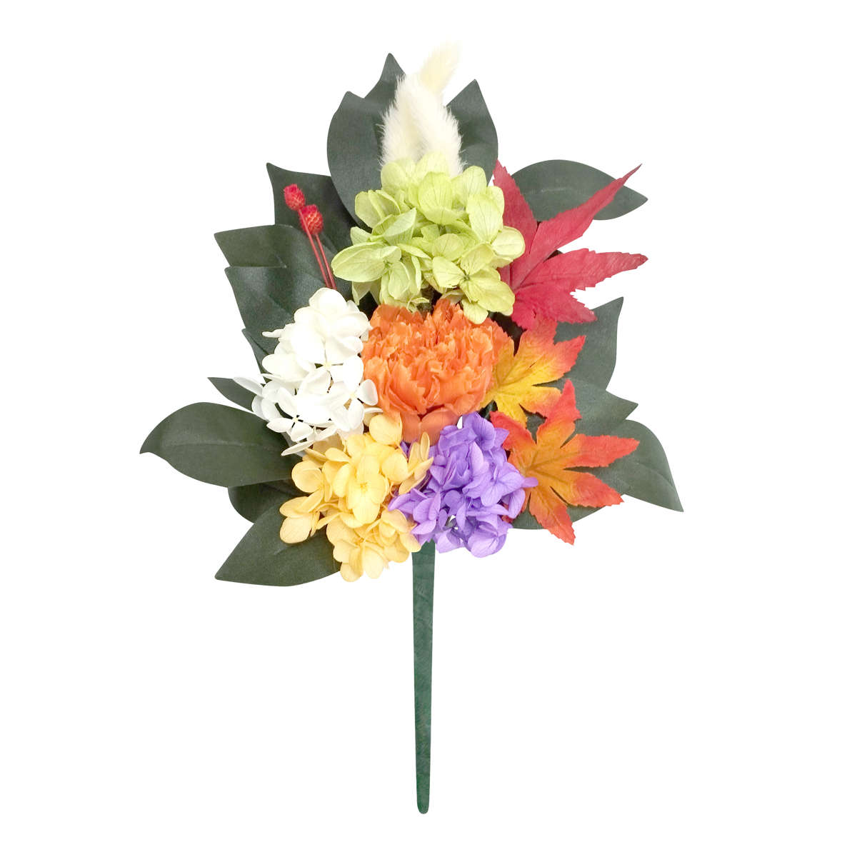 仏花 供え花 四季仏花 春夏秋冬 1月~12月 ( プリザーブドフラワー 造花 ブリザードフラワー 枯れない 仏壇 お供え 花 フェイクフラワー 供花 御供え 枯れない花 水換え不要 夏 人工 お盆 お彼岸 お墓 法要 法事 仏具 ) 【霜月】 霜月