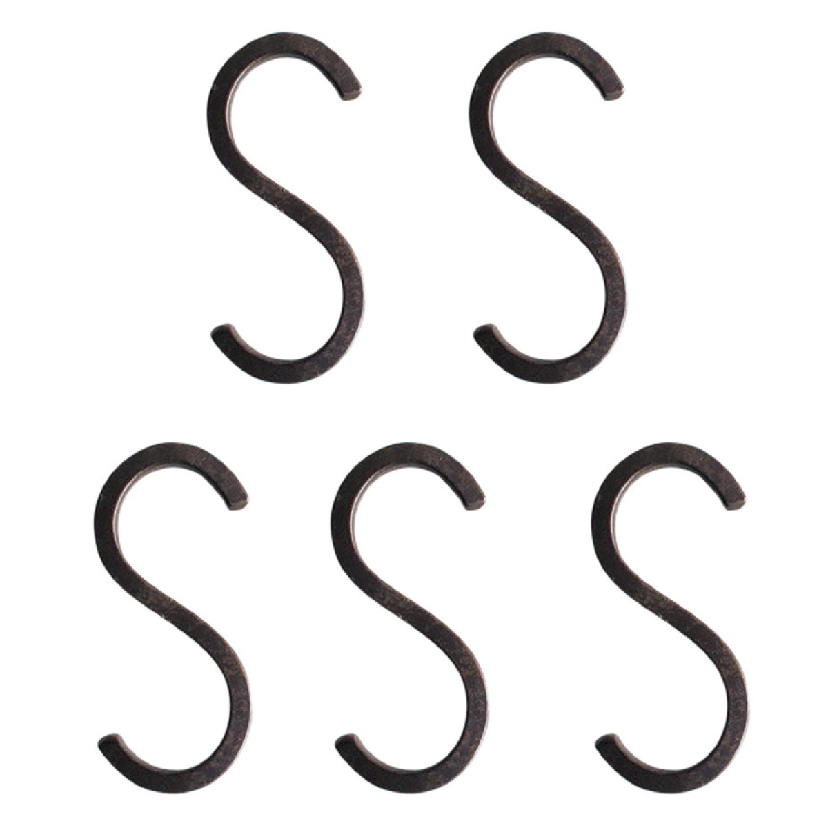 フック ジョセフアイアン ミニ S字フック 5個入り ( 吊り下げ ハンギング 吊るす 収納 DIY 金具 Sカン アイアンフック 引っ掛け 掛ける おしゃれ Sフック 小物 見せる収納 魅せる収納 )