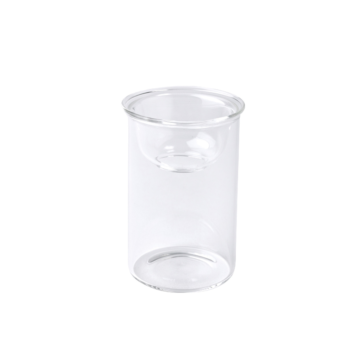 花瓶 MINI BULB VASE 水栽培ガラスベース 8.5cm 水耕栽培 ( 花器 ガラス おしゃれ フラワーベース 一輪挿し 花 クリア グリーン 栽培 ハーブ インテリア オブジェ ガラス製 飾る フラワーグラス 水栽培 )