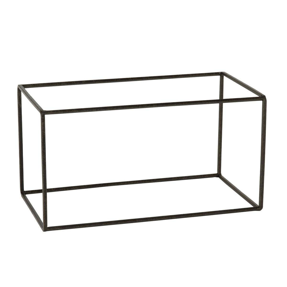 フレーム ジョセフアイアンフレーム レクト 40×20×20cm ( ディスプレイ 棚 フラワーラック 飾り台 アイアンフレーム 室内 飾る 台 置く 植物 観葉植物 花 園芸 収納棚 小物収納 インテリア )