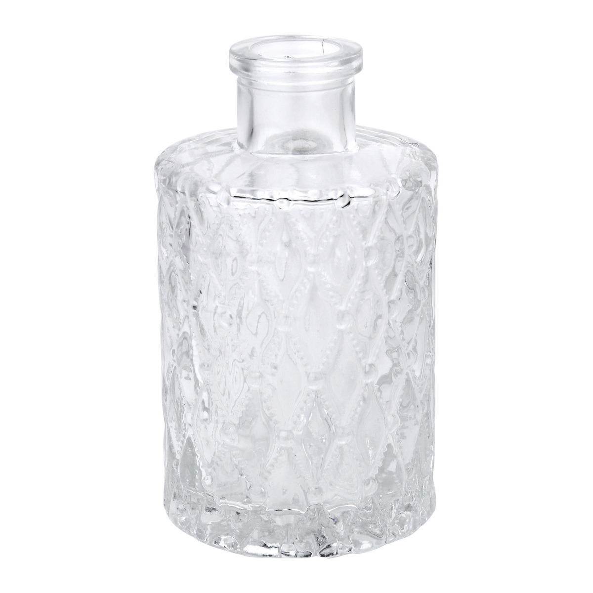 花瓶 プチフラワーベース クリア ( 花ビン 花びん 花器 ベース フラワーベース フラワー 花 飾る 花入れ ガラス ガラス製 透明 おしゃれ 一輪挿し ) 【トロワ】 トロワ