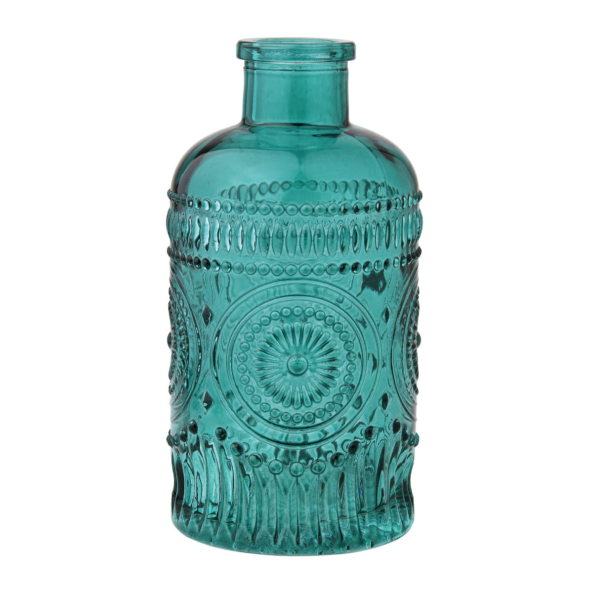 花瓶 プチフラワーベース グリーン ( 花ビン 花びん 花器 ベース フラワーベース フラワー 花 飾る 花入れ ガラス ガラス製 色ガラス おしゃれ 一輪挿し ) 【ドゥ】 ドゥ