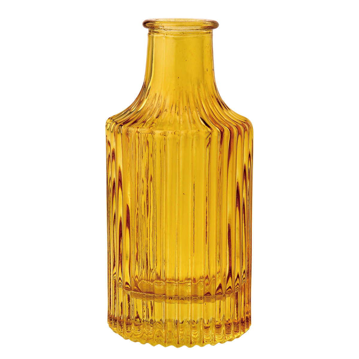 花瓶 プチフラワーベース アンバー ( 花ビン 花びん 花器 ベース フラワーベース フラワー 花 飾る 花入れ ガラス ガラス製 色ガラス おしゃれ 一輪挿し ) 【アン】 アン